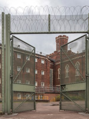 The exterior of Reading Prison