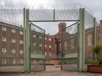 The exterior of Reading Prison