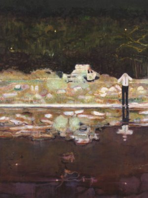 Echo Lake (1998), Peter Doig.