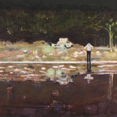 Echo Lake (1998), Peter Doig.