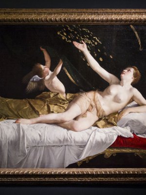 Danae, by Orazio Gentileschi