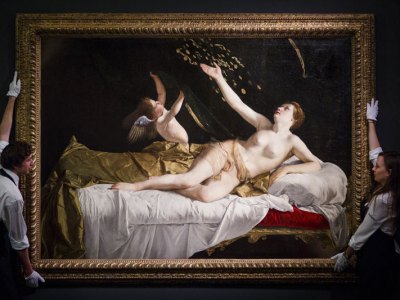 Danae, by Orazio Gentileschi