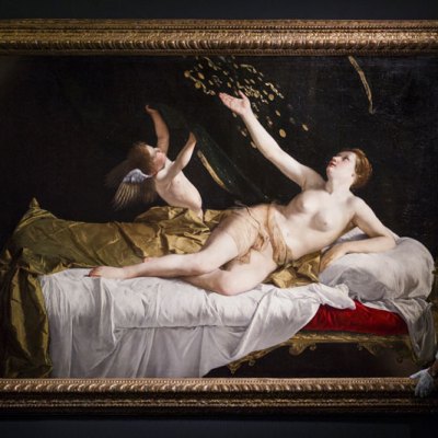 Danae, by Orazio Gentileschi