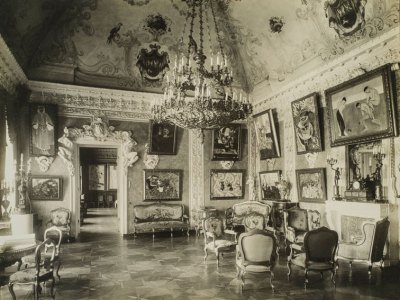 Pink Drawing Room (known as the Matisse Room), in Sergei Shchukin’s house, the Trubetskoy Palace, Moscow.