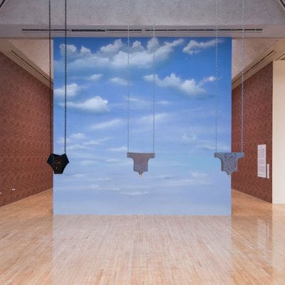 Anthea Hamilton's installation at the 'Turner Prize 2016', Tate Britain. Courtesy Joe Humphrys © Tate Photography