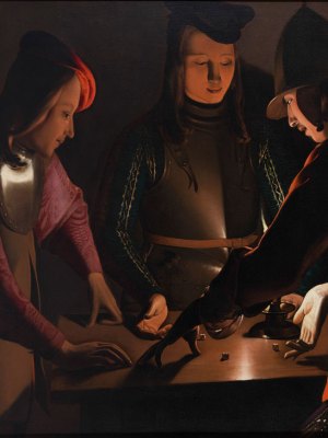 Dice Players (c. 1650–51), Georges de La Tour and Studio. © Preston Park Museum and Grounds