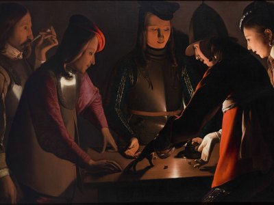 Dice Players (c. 1650–51), Georges de La Tour and Studio. © Preston Park Museum and Grounds