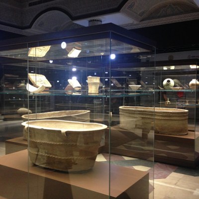 Inside the Basrah Museum. Photo: Eleanor Robson