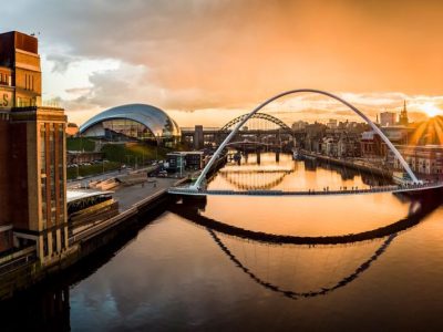 Newcastle and Gateshead Quayside, one of the key sites for the planned 'Great Exhibition of the North'.