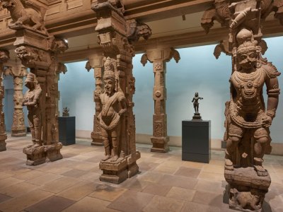 Hall from Madanagopalaswamy Temple (c. 1560), Madurai, South India. Photo: Joseph Hu, 2016