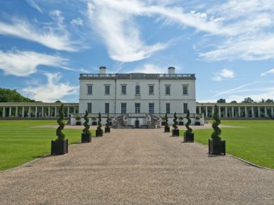The Queen’s House, Greenwich, designed by Inigo Jones in 1616 and completed in 1635. Royal Museums Greenwich