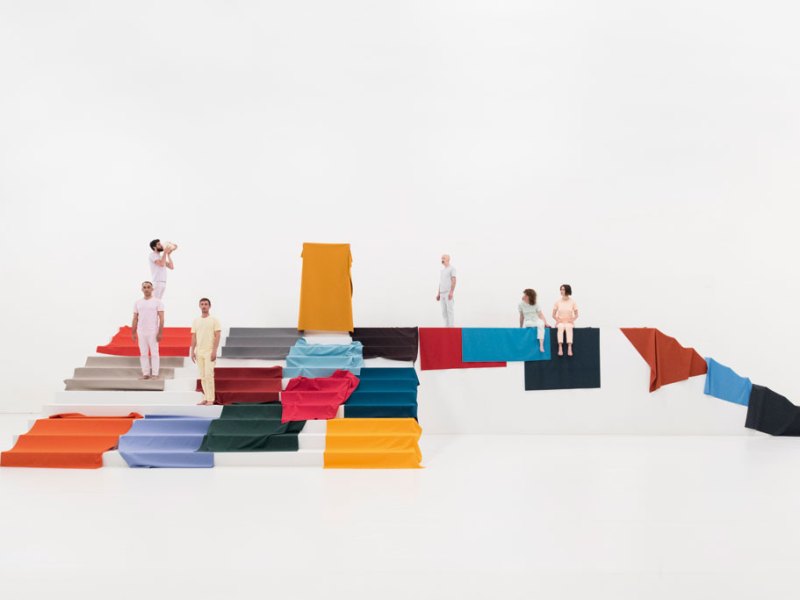 Still from 'It Has a Golden Sun and an Elderly Grey Moon' (2016) by Ulla von Brandenburg. Digital colour video transferred from Super 16. Photo: Martin Argyrogla; courtesy the artist and Art: Concept, Paris.