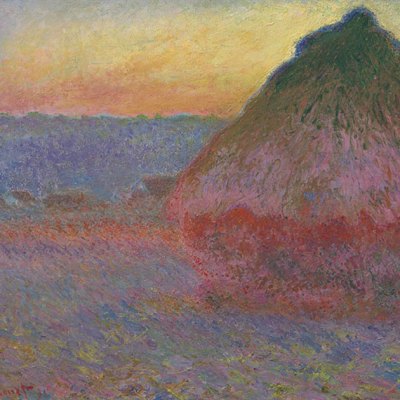Meule (Grainstack) (1891), by Claude Monet, sold for a record $81.4m at Christie's New York.