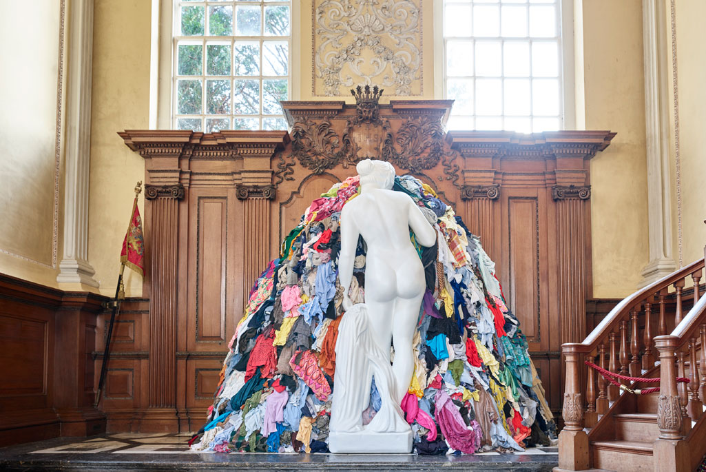 Michelangelo Pistoletto goes from rags to riches at Blenheim Palace
