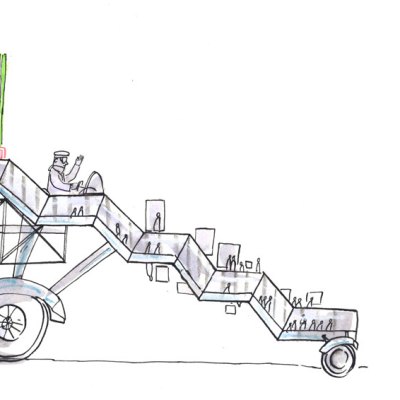Does Brussels need the Pompidou? Illustration by Graham Roumieu/Dutch Uncle