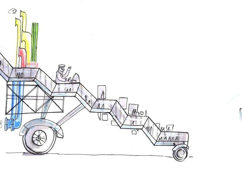 Does Brussels need the Pompidou? Illustration by Graham Roumieu/Dutch Uncle