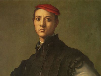 Portrait of a Young Man in a Red Cap (Detail) c.1529, Jacopo Pontormo. The National Gallery's matching offer to buy the painting has been rejected.
