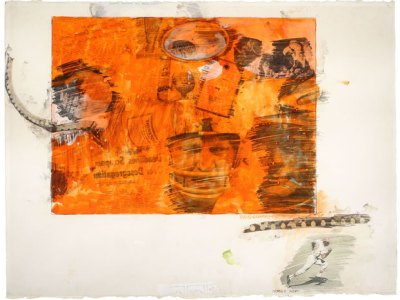 Orange Body (1969), Robert Raschenberg. © DACS