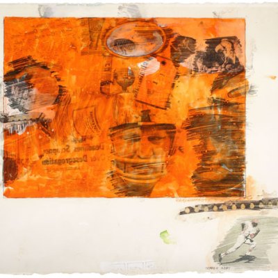 Orange Body (1969), Robert Raschenberg. © DACS
