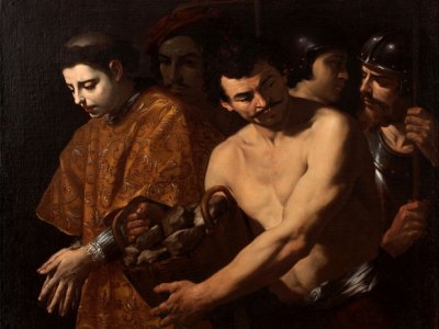 St Stephen taken to his Martyrdom, (c. 1625-30), Andrea Vaccaro