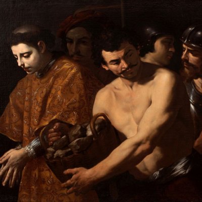 St Stephen taken to his Martyrdom, (c. 1625-30), Andrea Vaccaro