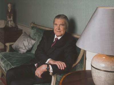Jean Paul Barbier-Mueller at home in Geneva.