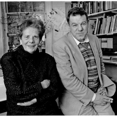 Eva and Thomas Neurath, London, 1982. Photo: Michael Woods