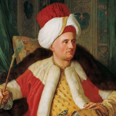 Portrait of Charles Gravier Count of Vergennes and French Ambassador, in Turkish Attire (detail; second half of the 18th century), Antoine de Favray