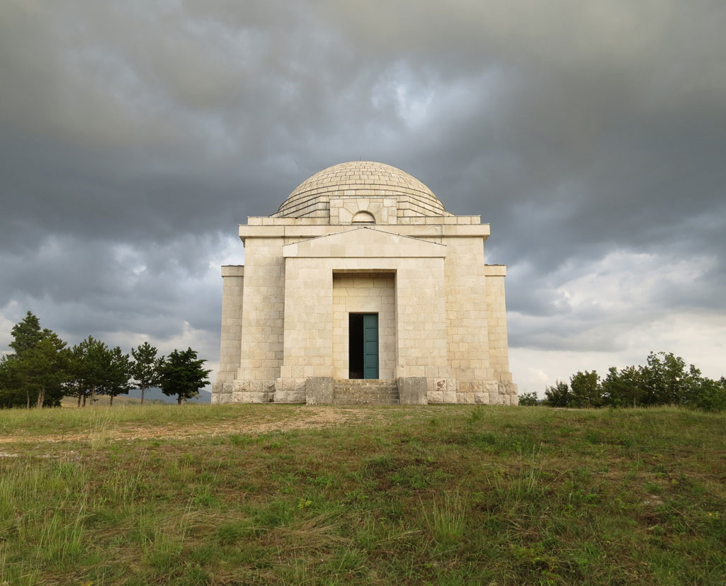 The Meštrovic family mausoleum in the Dalmatian village of Otavice, built by the architect in 1926–31. Photo: Roger Bowdle