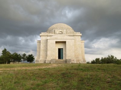 The Meštrovic family mausoleum in the Dalmatian village of Otavice, built by the architect in 1926–31. Photo: Roger Bowdle