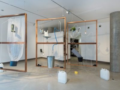 Installation view of Moré moré at White Rainbow, February 2017. Photo: Damian Griffiths; courtesy the artist and White Rainbow, London
