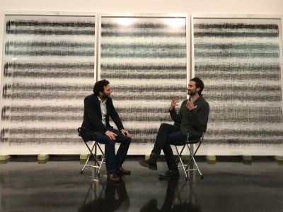 Thomas Marks in conversation with Idris Khan at the New Art Gallery, Walsall