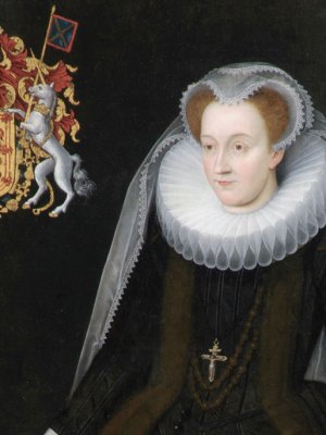 The Blairs Memorial Portrait of Mary, Queen of Scots (early 17th century), Flemish, unknown artist. Blairs Museum, Aberdeen