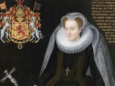 The Blairs Memorial Portrait of Mary, Queen of Scots (early 17th century), Flemish, unknown artist. Blairs Museum, Aberdeen