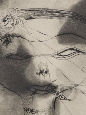 Head with Insect (detail; 1935), Catherine Yarrow. Scottish National Gallery of Modern Art © Catherine Yarrow Estate
