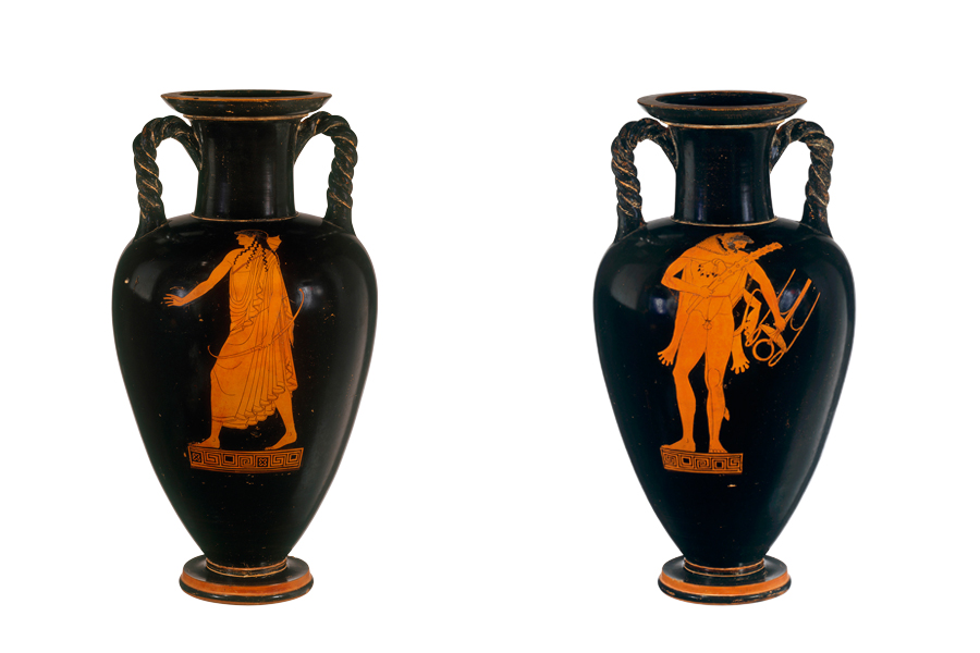 Red-figure neck amphora, (c. 490–480 BC), Greek, Attic, attributed to the Kleophrades Painter. Photos: © Metropolitan Museum of Art, New York