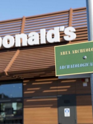 The McDonald's branch in Marino, Lazio