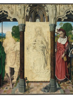 Virgin and Child with Saints (c. 1472), attributed to Hugo van der Goes