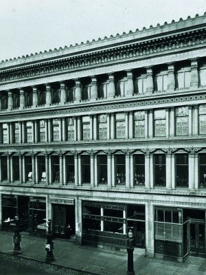 The Egpytian Halls, Glasgow, designed by Alexander Thomson and photographed by Thomas Annan in 1874, the year the building opened