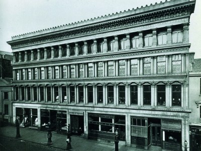 The Egpytian Halls, Glasgow, designed by Alexander Thomson and photographed by Thomas Annan in 1874, the year the building opened