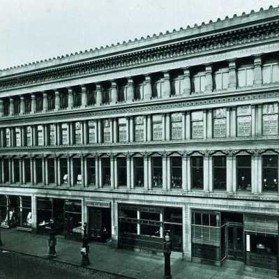 The Egpytian Halls, Glasgow, designed by Alexander Thomson and photographed by Thomas Annan in 1874, the year the building opened