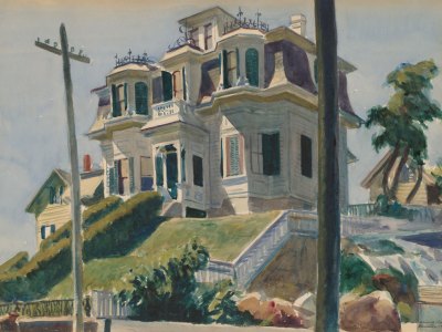 Haskell’s House (1924), Edward Hopper. National Gallery of Art, Gift of Herbert A. Goldstone, 1996.