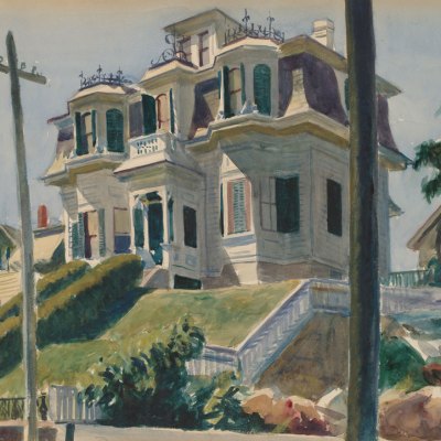 Haskell’s House (1924), Edward Hopper. National Gallery of Art, Gift of Herbert A. Goldstone, 1996.