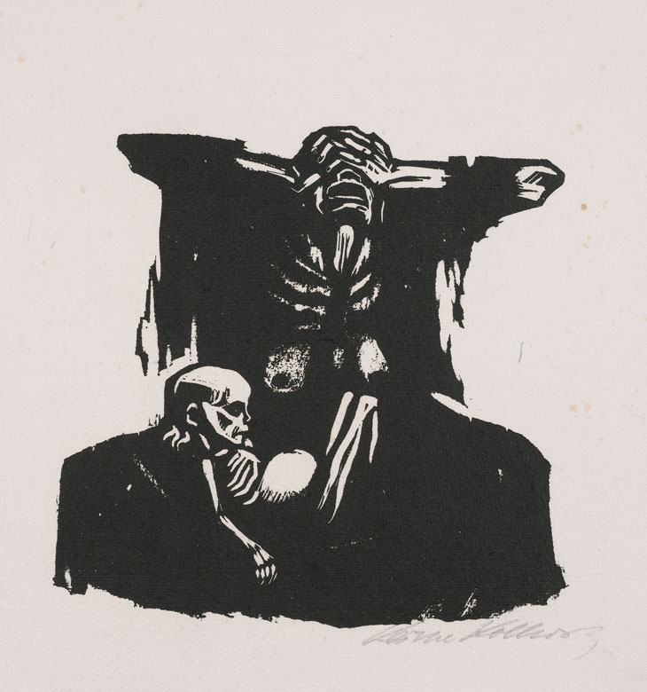 Hunger (1922–23), Käthe Kollwitz. Woodcut, one of at least 20 impressions in this form. Simon Theobald
