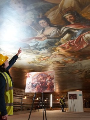 Painted Hall Ceiling Tours. © ORNC
