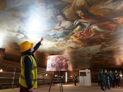 Painted Hall Ceiling Tours. © ORNC