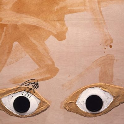 Capgirat, (detail) 2005, Antoni Tàpies, © Comissió Tàpies/VEGAP Courtesy Timothy Taylor