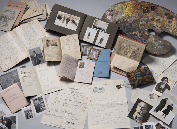 Selection of archival material from the Max Beckmann Bequest. Staatsgemäldesammlungen, Max Beckmann Archiv