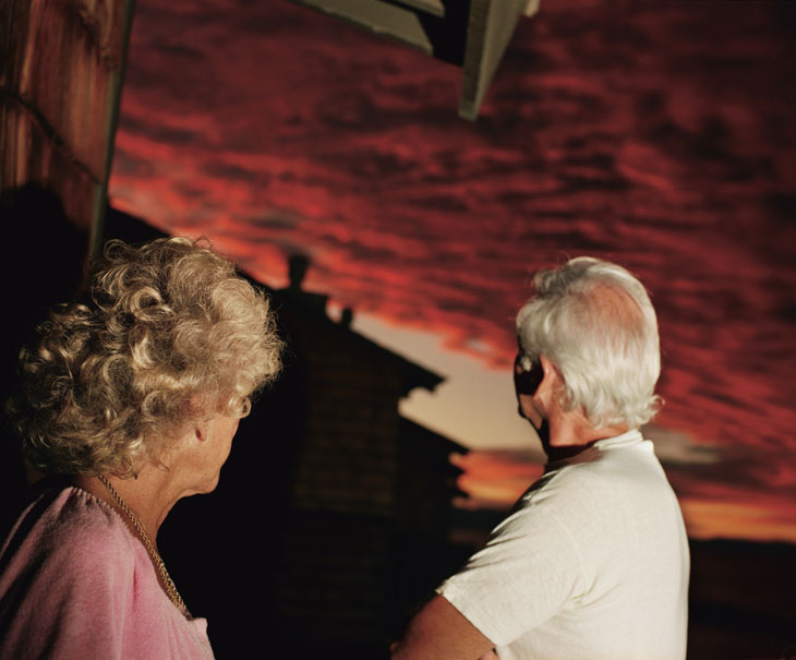 Sunset (from the series The Valley; 2001), Larry Sultan. © Estate of Larry Sultan; photo: courtesy the Estate of Larry Sultan
