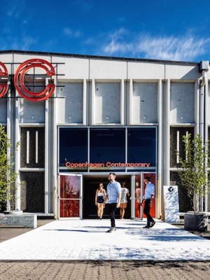 Entrance to Copenhagen Contemporary. Photo: Anders Sune Berg